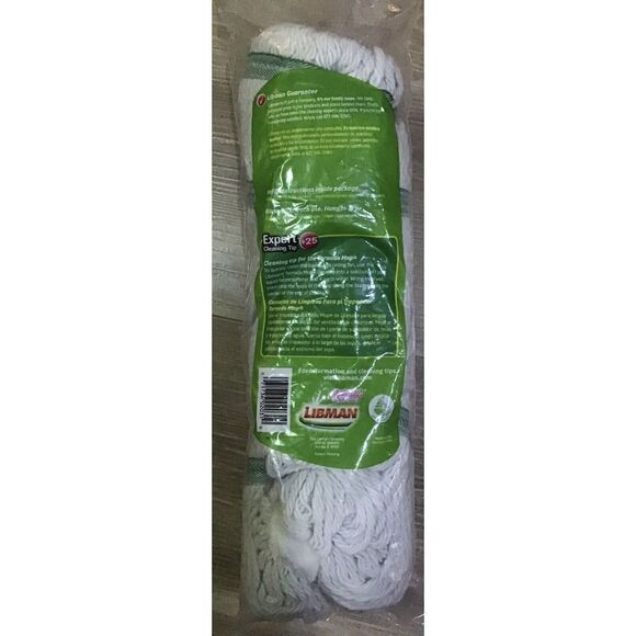 Libman Tornado Twist Cotton Mop Head Refill Heavy-Duty Cotton Cleaning New - Picture 2 of 2